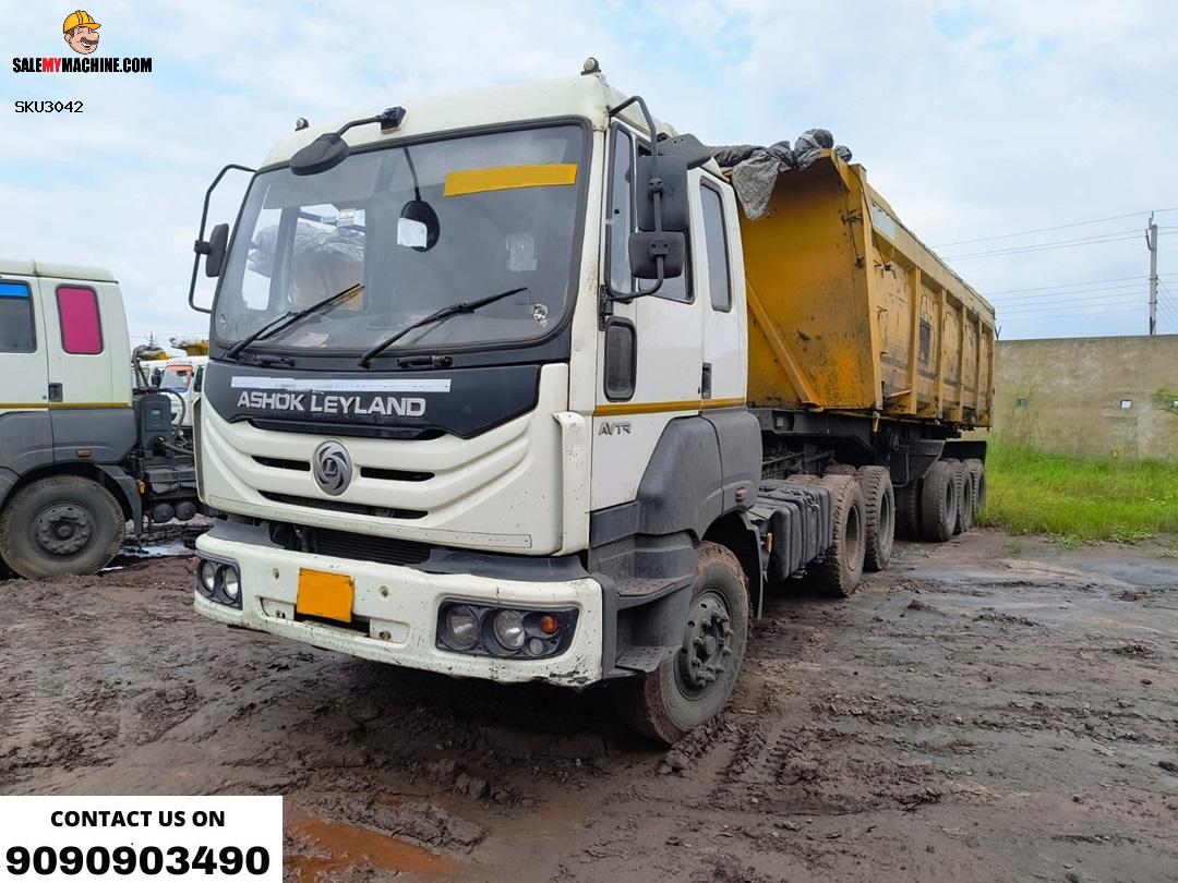 22 WHEELER TIP TRAILER